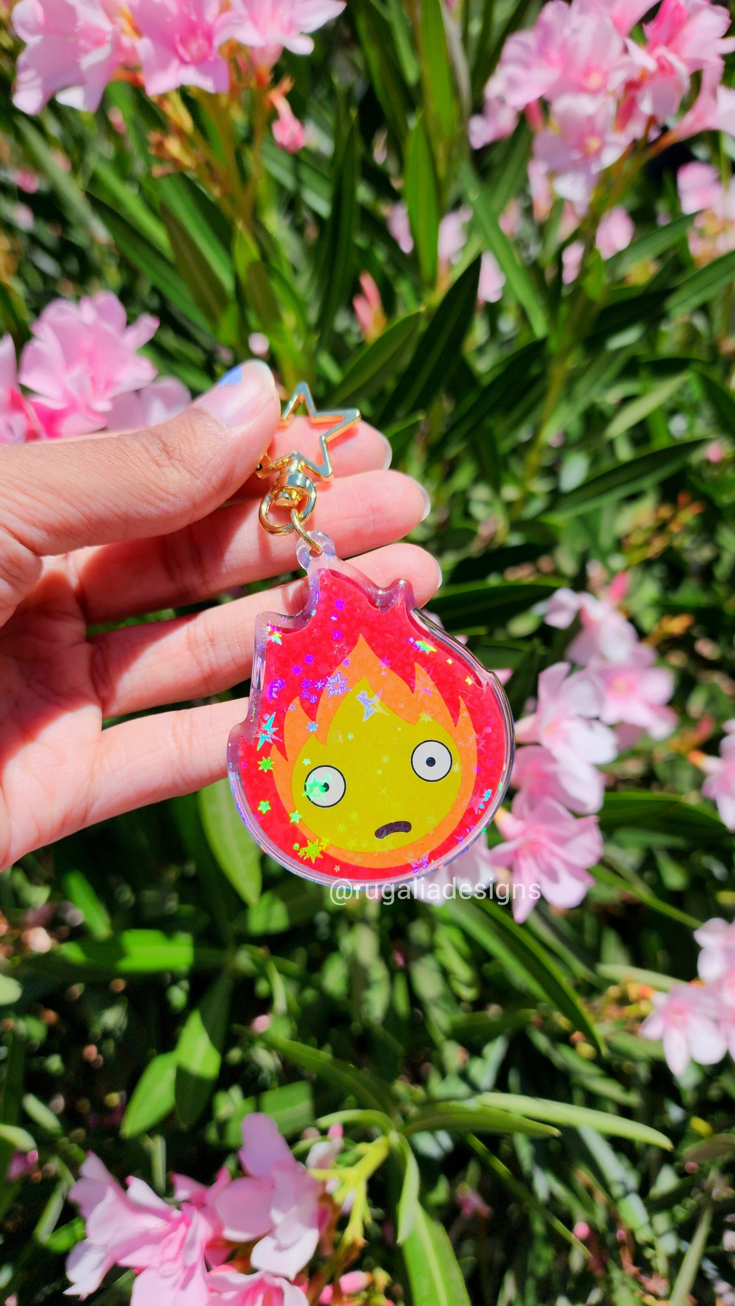 EPOXY KEYCHAIN | FIRE BOI