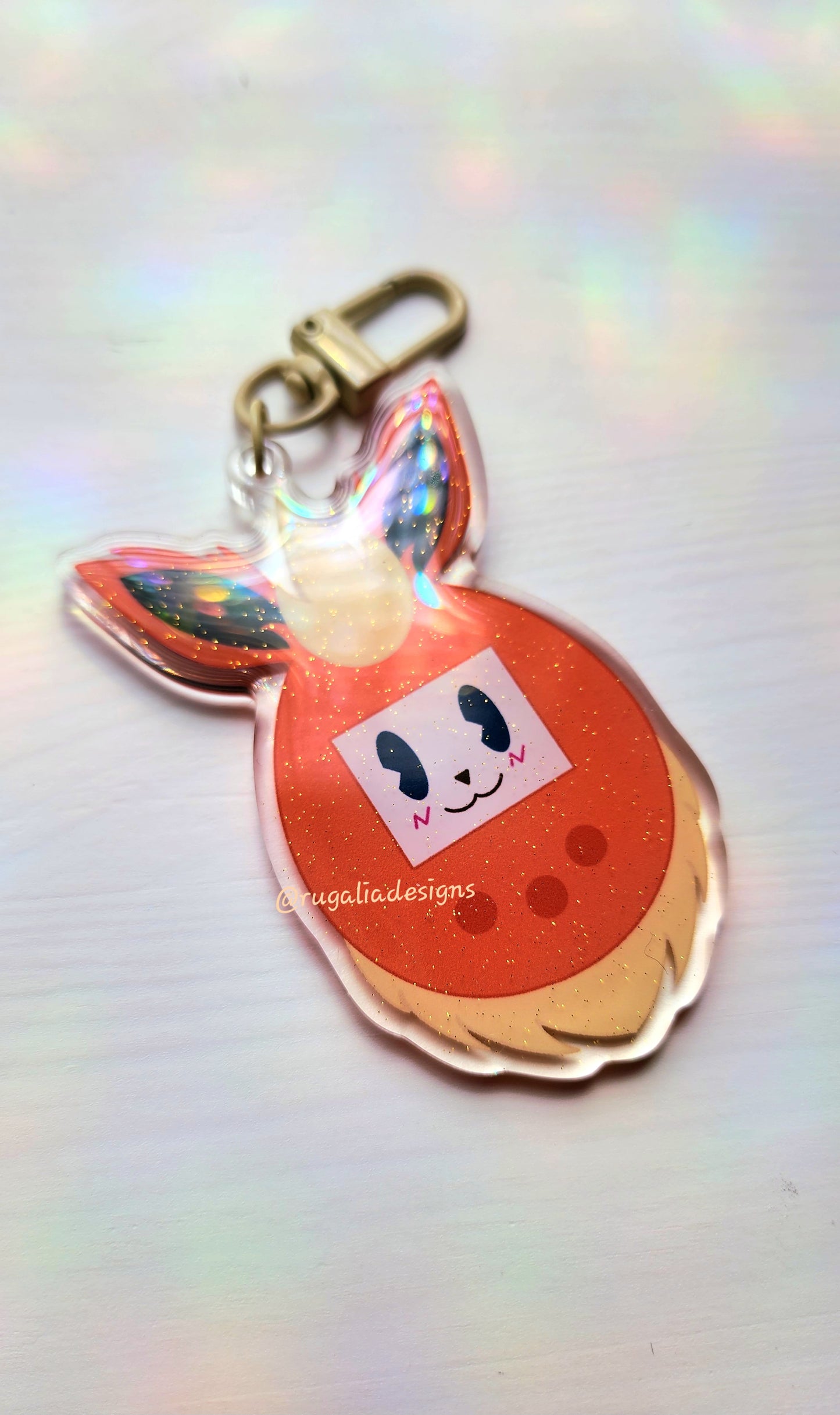 KEYCHAIN CHARM | FIRE FOX VIRTUAL PET