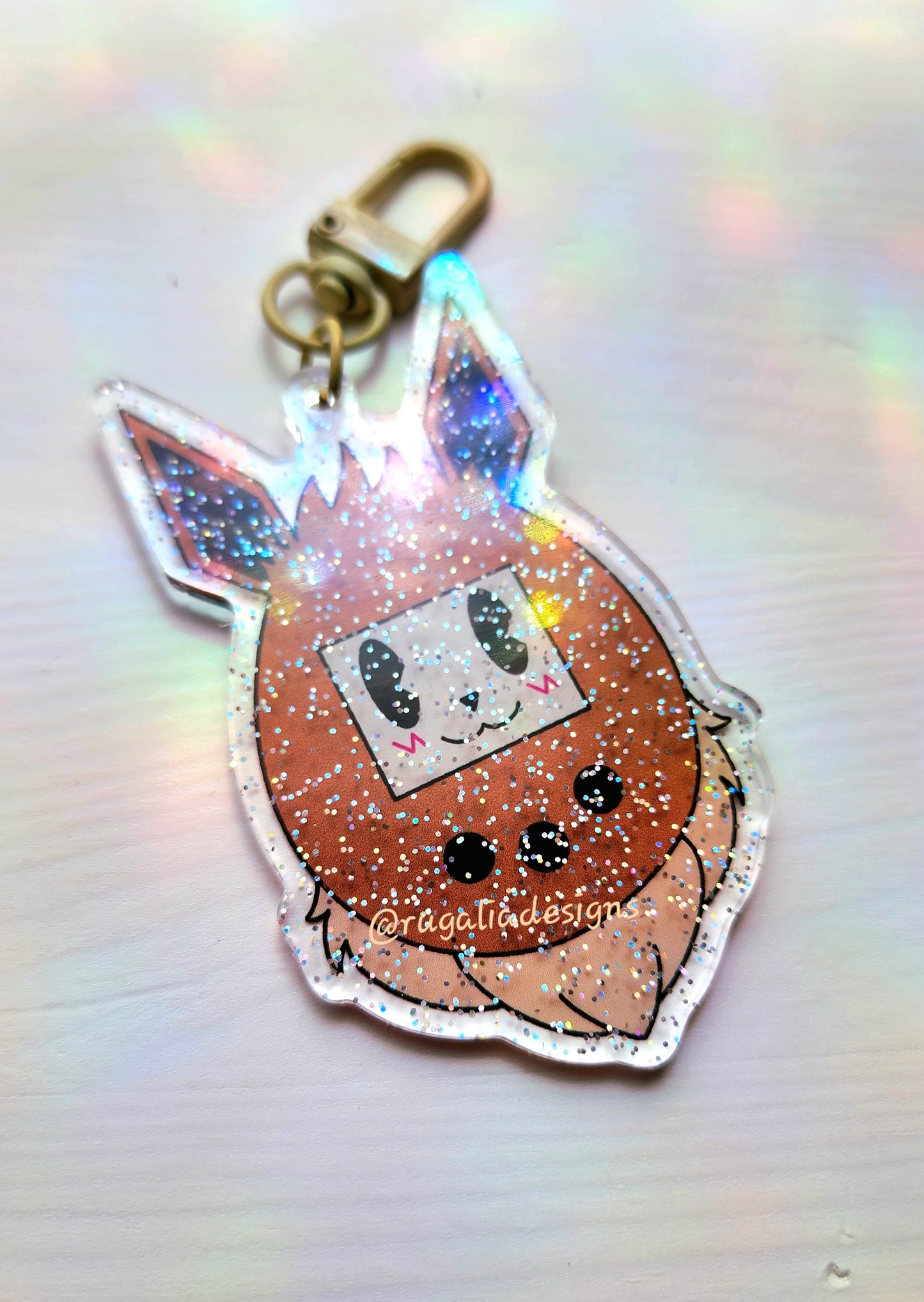 KEYCHAIN CHARM | FOX VIRTUAL PET