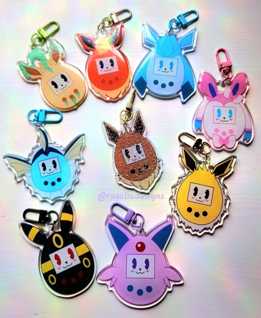 EPOXY KEYCHAIN | VIRTUAL PETS