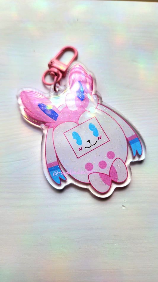 KEYCHAIN CHARM | FAIRY FOX VIRTUAL PET