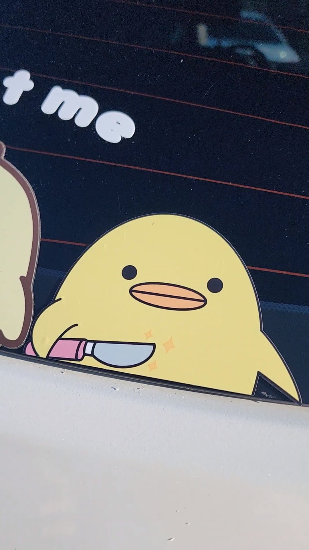 STICKER | DUCK KNIFE PEEKER